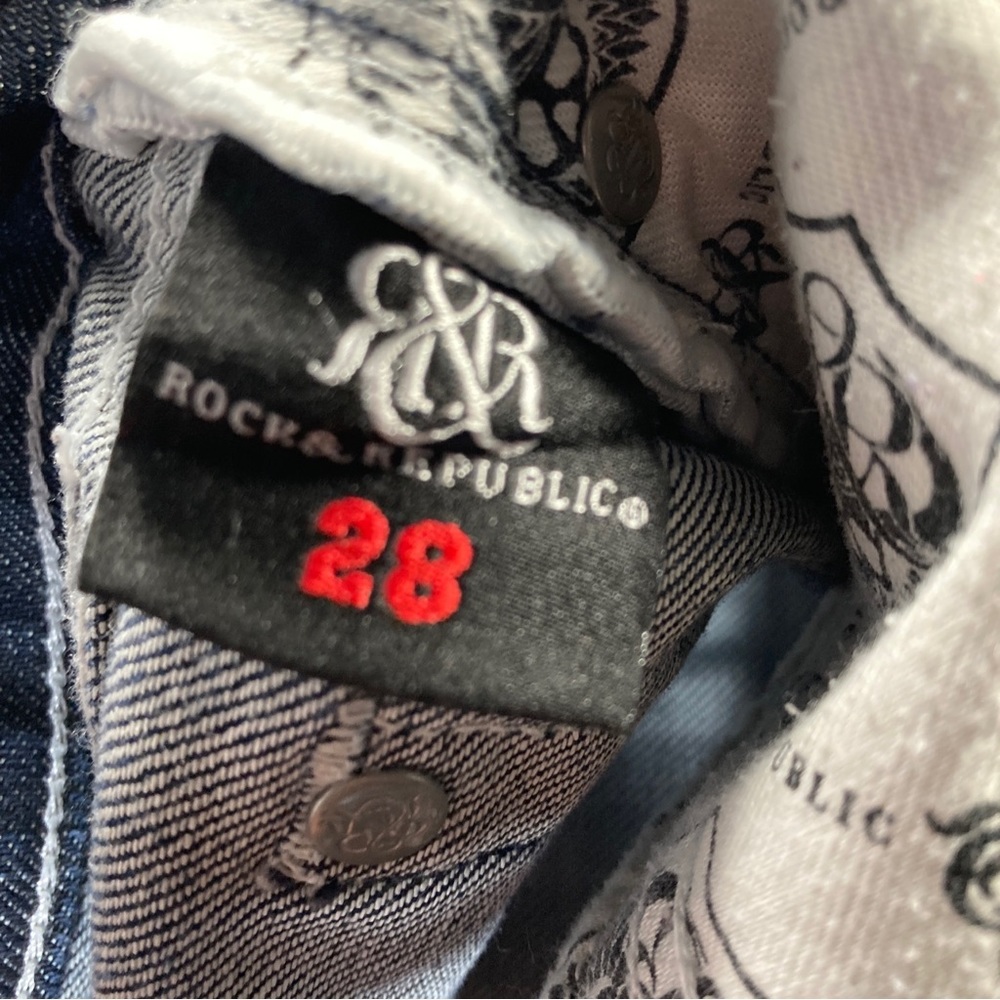 Rock & Republic Low-rise Bootcut Flare Women’s Jeans Size 28 - Picture 9 of 10